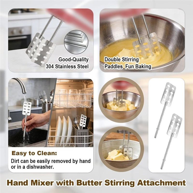 A83G-2Pcs El Mikseri Tereyağı  - Kitchenaid Mixer Hand Mixer incelemesi ve fiyatı
